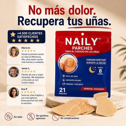 Naily™ | Parches para el cuidado de las uñas