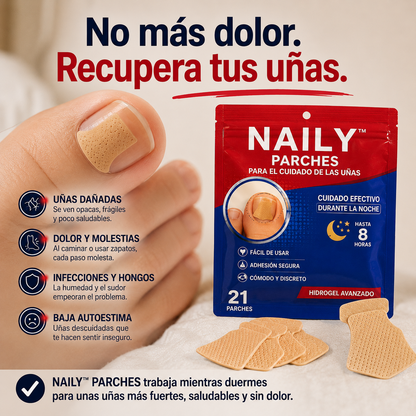 Naily™ | Parches para el cuidado de las uñas